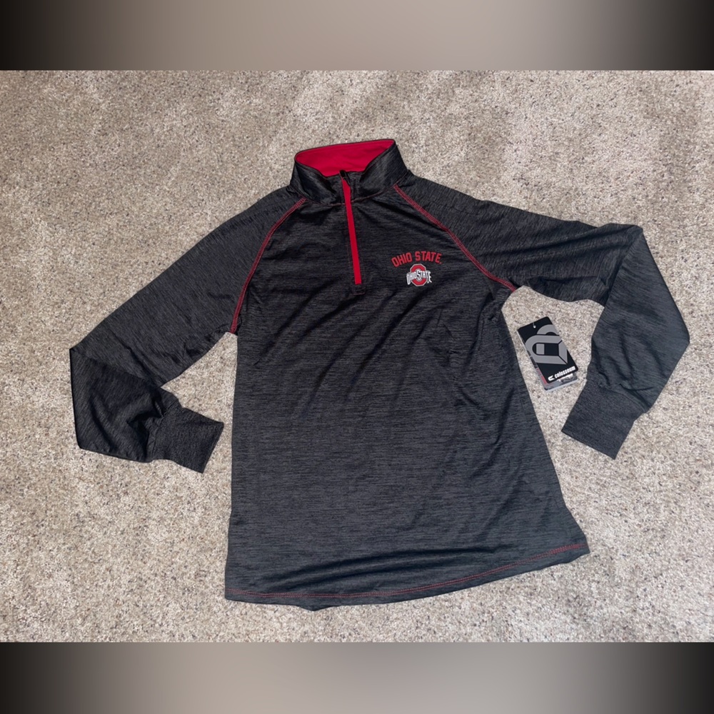 Women's Half Zip Ohio State Jacket